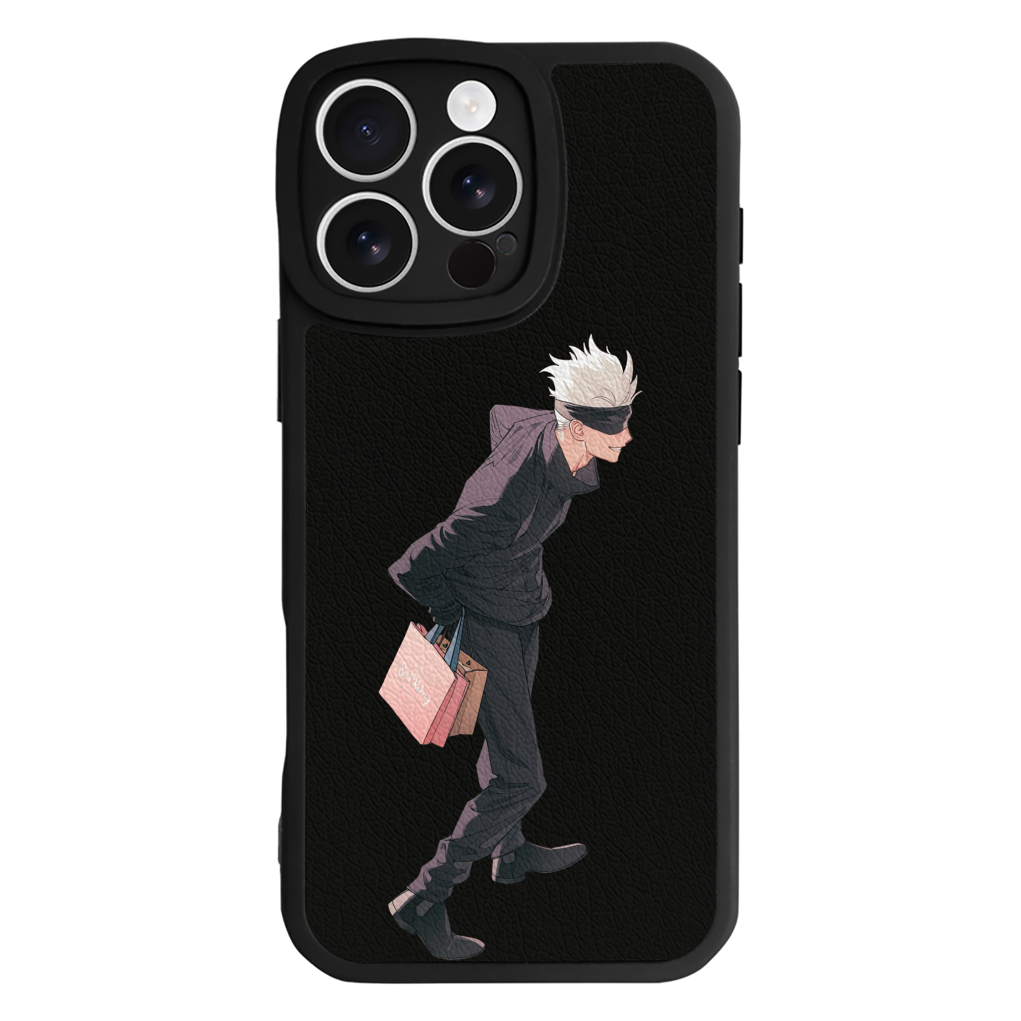 （画像用） 呪術廻戦 Jujutsu Kaisen 【iPhone 16シリーズ対応】シリコンスマホケース（レザー調） 材質：シリコン